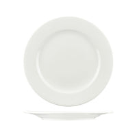 White Round Wide Rim Plate 125mm Classicware LF1100