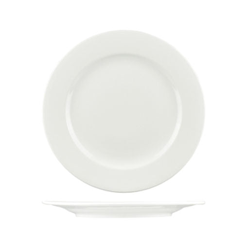 White Round Wide Rim Plate 310mm Classicware LF1107