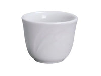 Rolled edge tea cup