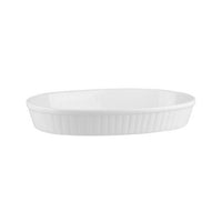 Ribbed Oval Baking Dish – Rolled Edge 330x220x47mm.1483