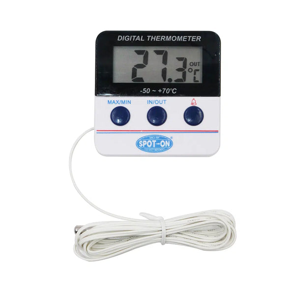 Spot On® Digital Fridge / Freezer Thermometer  -50°C to 70°C -58°F to 158°F