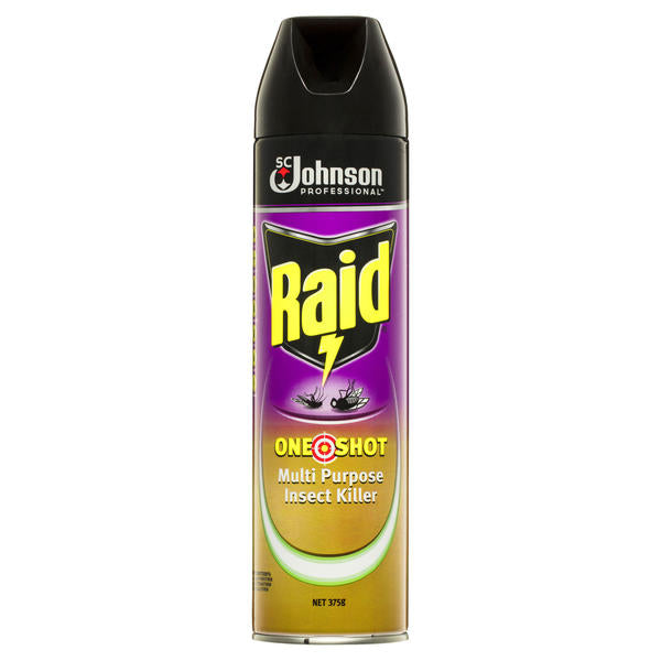 Raid® One Shot Multipurpose Insect Killer Citrus 375G