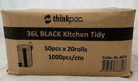 Kitchen tidy bags white 36 litre