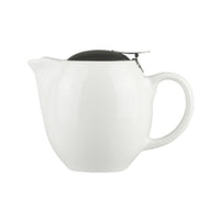 Classicware SSteel Teapot with Strainers 360ML White 400.117