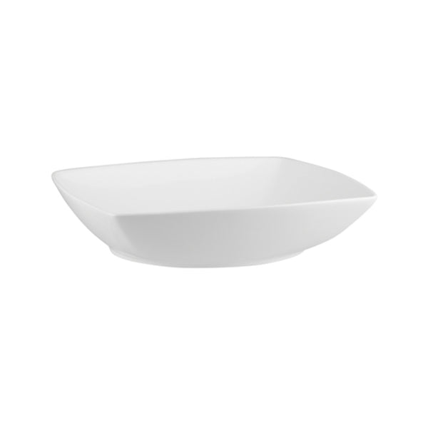 White Classicware Square Shallow Bowls 210x40mm