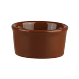 brown 70ml ceramic bowl round