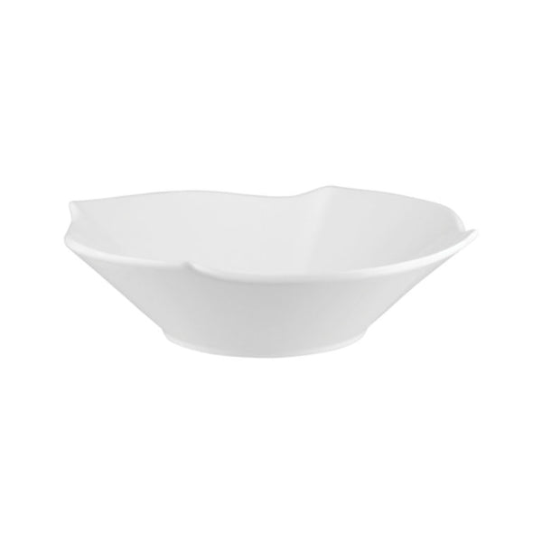 White Classicware Wavy Square Bowls 195x50mm