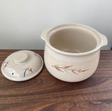 Japanese Lithium Ceramic Porcelain Soup And Stew Casserole Pot Cooking Pot 4lt