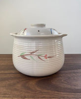 Japanese Lithium Ceramic Porcelain Soup And Stew Casserole Pot Cooking Pot 4lt