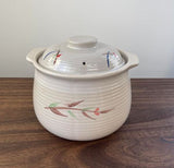 Japanese Lithium Ceramic Porcelain Soup And Stew Casserole Pot Cooking Pot 4lt