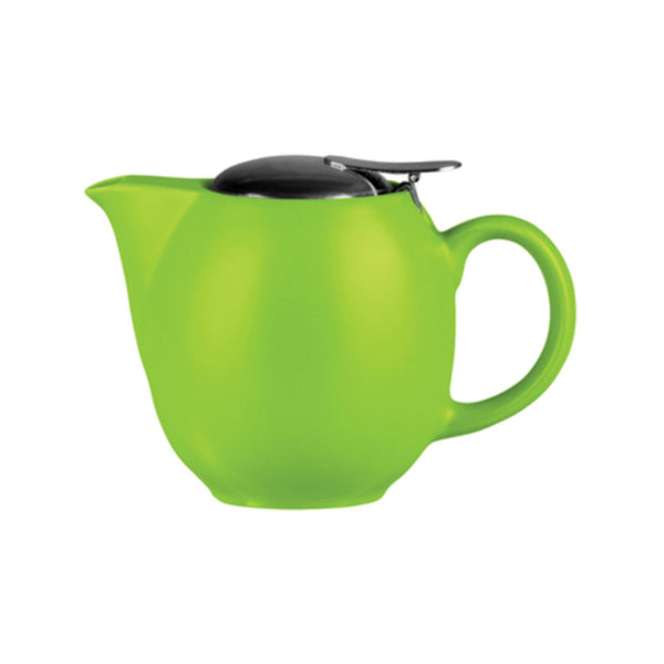 TEAPOT MATTE GREEN With Strainer 360 ml 2 Cup UNIQ 5501GR