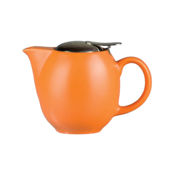 TEAPOT MATTE ORANGE With Strainer 360 ml 2 Cup UNIQ 5501OR