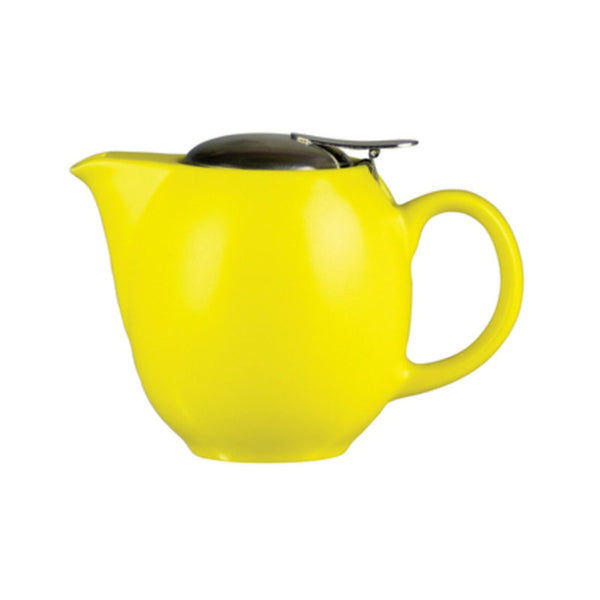 TEAPOT MATTE YELLOW With Strainer 360 ml 2 Cup UNIQ 5501YE