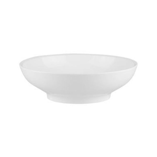 White L.F Shallow Salad Bowls 170mm. 824