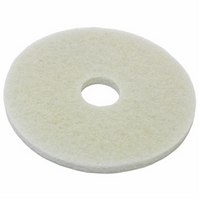 polishing pad white round pack 5 pads 