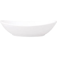 oval bowl white 22 x 16.5 x 4.5cm 