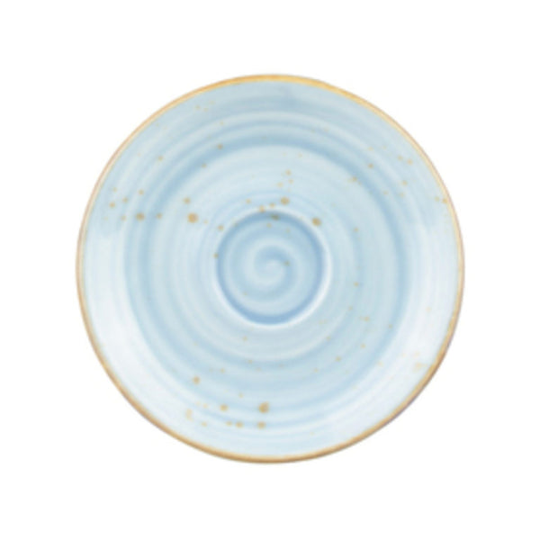 Wellington Espresso Saucers 135mm RUSTIC BLUE 9940S-BL