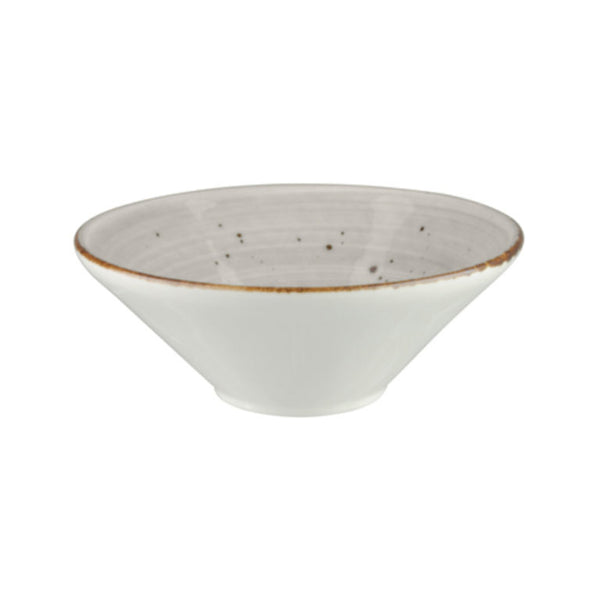 Grey V-Shape Bowls 205mm