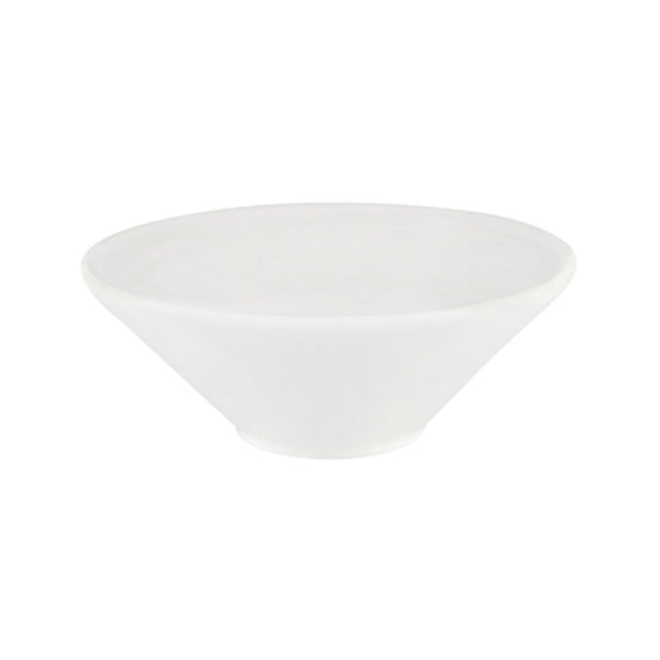 White V-Shape Bowls 205mm 