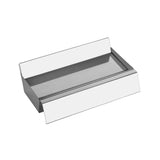 ashtray floor stainless steel with removable tray 