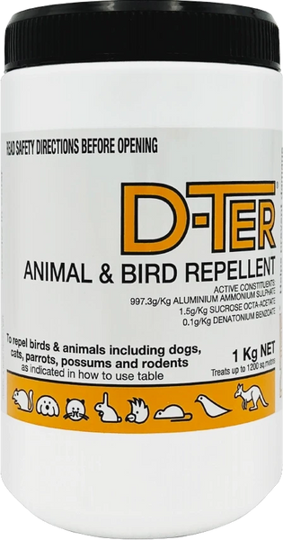 D TER 1 KG animal and bird repellent