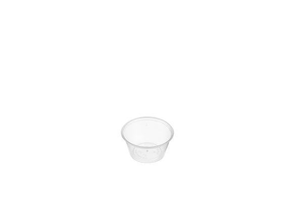 Genfac 50ml Sampling Cup Box 2500 Cups DC50 PP Polypropylene Recyclable