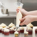 Disposable piping bags 45cm clear