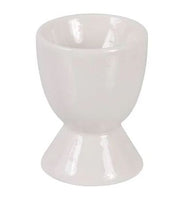 white ceramic egg cup