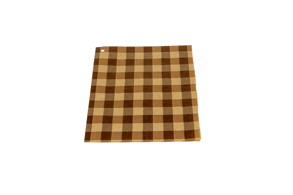 greaseproof paper brown and white 40x66cm