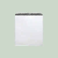 Small Chicken Plain Foil White Bag 250 Pack  170x200 + Gusset 55mm CSPL