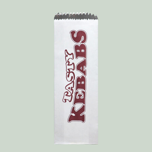 kebab bag with foil