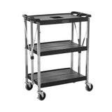 3 tier commercial foldable trolley 