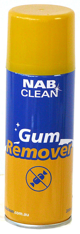 Chewing Gum Remover Spray Can Cleaner 200 Gram NAB Clean chem-GUMR2 ...