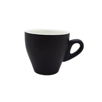 Matt Black Tulip Cup 200ml  Box Set of 6 Cups