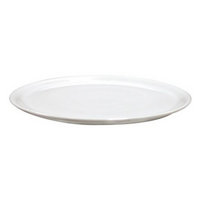 White pizza cake plate round 355ml