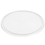 genfac round clear lids to fit 1750ml jumbo containers 