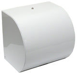 roll towel paper white metal  holder dispenser 