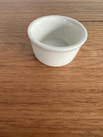 Round Ramekin Dish White Pack 12 Ramekins  70ml Size 70mmx35mm Classicware Long Fine