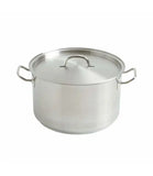 Stainless Steel Boiler Pot And Lid 16 Litre Stock Induction Safe