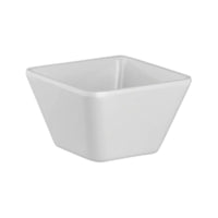 Square White Bowl Melamine 90mmx90mmx55mm Ryner 91218-W