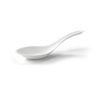 chinese soup spoon sugarcane takeaway spoons white