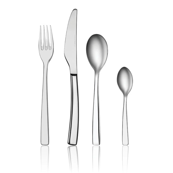 Amalfi Cutlery Set 18/10 Stainless Steel 24pc  Gift Box Tablekraft 18100-24