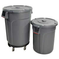 Bin Lid TRUST® Commercial Thor Round  Suits 75l litre Bin Grey 17914