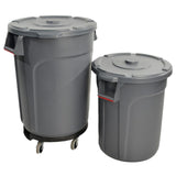 Bin Heavy Duty Thor Grey 75 Litre Two Handle 17813 Food Grade Storage TRUST