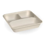 Biopak 3-Compartment Large Natural Plant Fibre Takeaway Base B-LB-3C-N-LARGE x 300 Takeaways