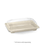 Medium PLA Sushi Tray Lid B-STL-MEDIUM Box 600 Lids