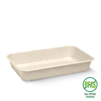 Biopak 1kg Plant Fibre Produce Tray B-TRAY-1KG x 500 trays