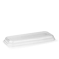 biopak PET clear oyster tray lid 