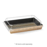 Medium BioBoard Sushi Tray 175x120 BB-ST-M Per carton of 300