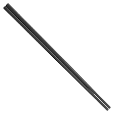 Black Chopstick Pack 10 Reusable Melamine 24cm Black Chopsticks Dishwasher Safe